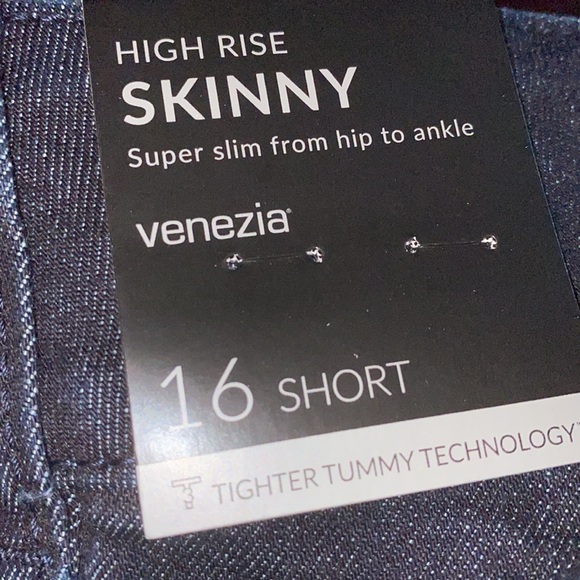 NEW Lane Bryant Venezia high rise skinny jeans size 16/18 - Picture 5 of 14